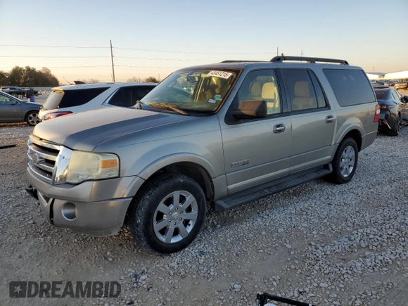 2008 Ford Expedition Max SSV with VIN 1FMFK15578LA17043, listed as a Copart auction lot 43451215 with 211,391 mi miles and Salvage title. Bid and sale history available at DreamBid. Image 1.