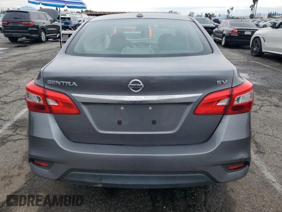 2019 Nissan Sentra SV with VIN 3N1AB7AP7KY401723, listed as a Copart auction lot 48760795 with Not Provided miles and Salvage Title. Bid and sale history available at DreamBid. Image 6.