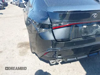 2023 Lexus IS 500 F Sport Performance z VIN JTHAP1D25P5003215, wystawiony jako IAAI lot #41709746 z przebiegiem 20 585 mil mil oraz . Historia ofert i sprzedaży dostępna na DreamBid. Obrazek 6.
