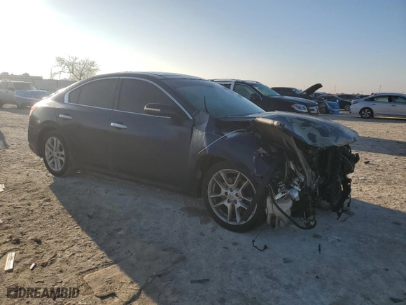 2010 Nissan Maxima 3.5 SV w/Premium Pkg with VIN 1N4AA5AP4AC843747, listed as a Copart auction lot 46432235 with 0 mi miles and Salvage Title. Bid and sale history available at carsss.com. Image 4.