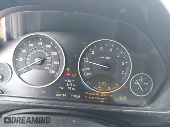2012 BMW 3 Series 328i с VIN WBA3A5G56CNP15801, выставлен на аукционе IAAI как лот 42476836 с пробегом 166 614 миль миль и . История ставок и продаж доступна на DreamBid. Изображение 7.