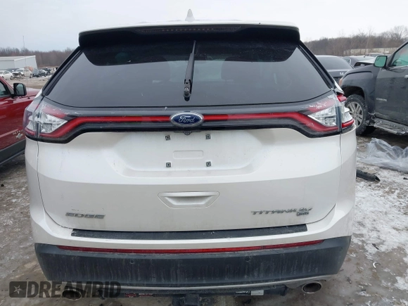 2018 Ford Edge Titanium with VIN 2FMPK4K89JBB80898, listed as a IAAI auction lot 41361559 with 95,313 mi miles. Bid and sale history available at carsss.com. Image 15.