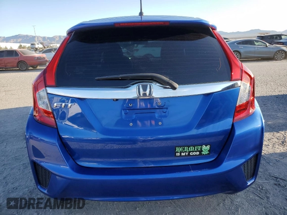 2016 Honda Fit EX with VIN JHMGK5H7XGS016002, listed as a Copart auction lot 54780145 with 88,491 mi miles and Salvage title. Bid and sale history available at DreamBid. Image 6.