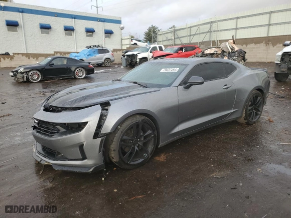2020 Chevrolet Camaro 2LT with VIN 1G1FC1RSXL0131994, listed as a Copart auction lot 79037264 with 80,469 mi miles and Salvage Title. Bid and sale history available at carsss.com. Image 1.