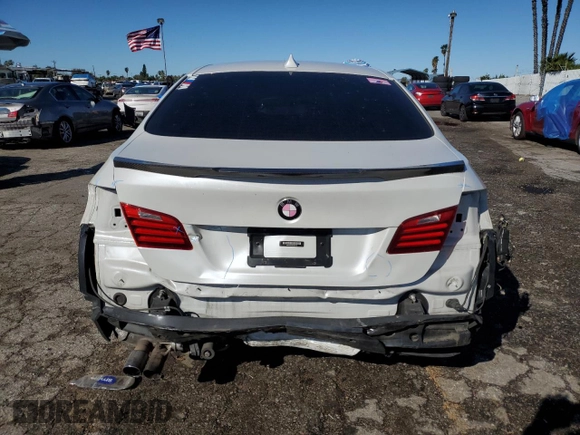 2014 BMW 5 Series 528i with VIN WBA5A5C56ED509725, listed as a Copart auction lot 47868615 with 109,344 mi miles and Salvage Title. Bid and sale history available at carsss.com. Image 6.