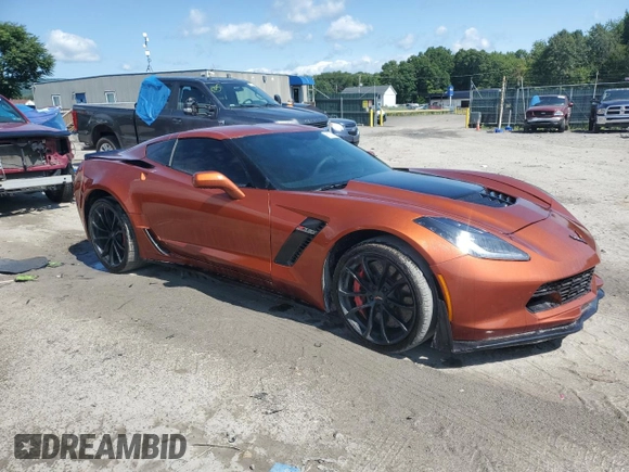 2015 Chevrolet Corvette Z06 2LZ with VIN 1G1YR2D64F5606571, listed as a Copart auction lot 68021634 with 16,188 mi miles and Clean Title. Bid and sale history available at carsss.com. Image 4.
