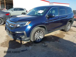 2021 Honda Pilot EX-L with VIN 5FNYF6H5XMB019411, listed as a IAAI auction lot 41756016 with 55,558 mi miles. Bid and sale history available at carsss.com. Image 17.