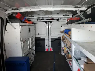 2016 Ford Transit Cargo with VIN 1FTYR1YM1GKA22352, listed as a Copart auction lot 61697795 with 188,074 mi miles and Clean title. Bid and sale history available at DreamBid. Image 10.