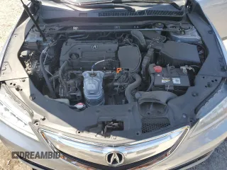 2015 Acura TLX with VIN 19UUB1F37FA026831, listed as a Copart auction lot 58737345 with 113,436 mi miles and Salvage title. Bid and sale history available at DreamBid. Image 11.
