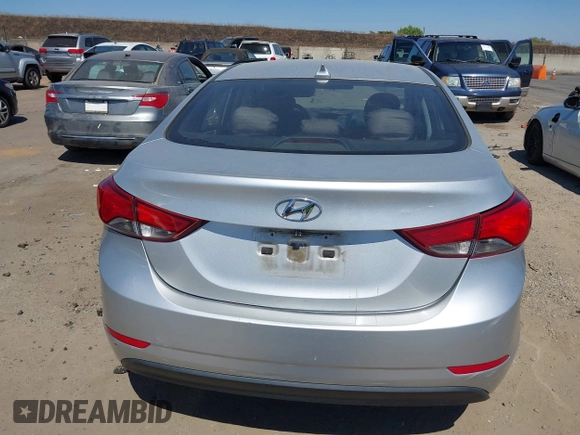 2016 Hyundai Elantra SE with VIN 5NPDH4AE2GH708811, listed as a IAAI auction lot 42773202 with 107,362 mi miles and . Bid and sale history available at DreamBid. Image 16.