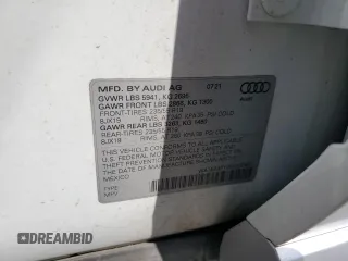 2021 Audi Q5 Premium Plus with VIN WA1E2AFY3M2137831, listed as a Copart auction lot 63879184 with 0 mi miles and Salvage Title. Bid and sale history available at carsss.com. Image 14.