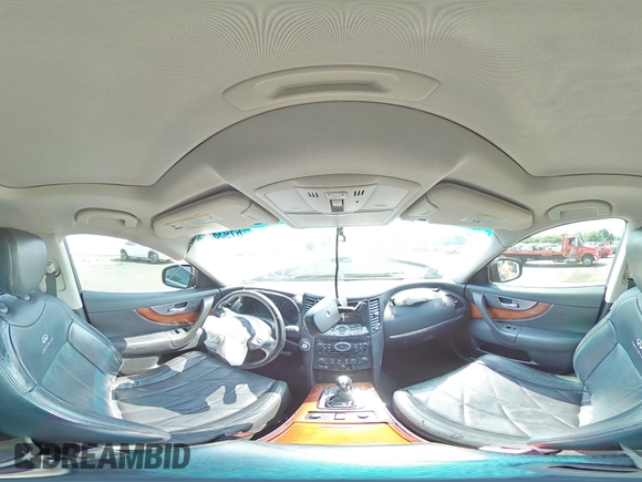 2013 Infiniti FX z VIN JN8CS1MW3DM170755, wystawiony jako Copart lot #61938535 z przebiegiem Nie podano mil oraz Szkoda całkowita • Salvage title. Historia ofert i sprzedaży dostępna na DreamBid. Obrazek 15.