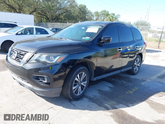 2018 Nissan Pathfinder SV with VIN 5N1DR2MM1JC607813, listed as a IAAI auction lot 40608478 with 137,261 mi miles and . Bid and sale history available at DreamBid. Image 18.