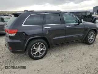 2020 Jeep Grand Cherokee Overland with VIN 1C4RJFCG9LC264711, listed as a Copart auction lot 51505885 with 52,670 mi miles and Salvage Title. Bid and sale history available at DreamBid. Image 3.
