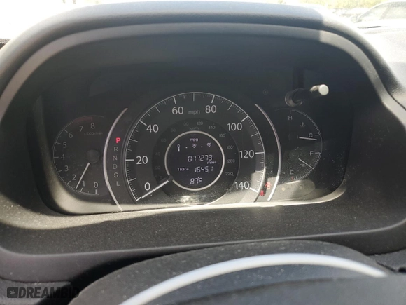 2015 Honda CR-V LX with VIN 2HKRM3H39FH547162, listed as a Copart auction lot 49748605 with 77,273 mi miles and Salvage Title. Bid and sale history available at carsss.com. Image 9.