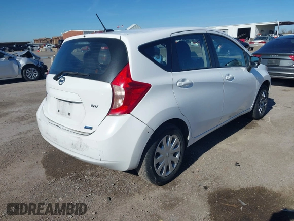 2016 Nissan Note S Plus with VIN 3N1CE2CP9GL359060, listed as a IAAI auction lot 41655984 with 93,925 mi miles and . Bid and sale history available at DreamBid. Image 4.