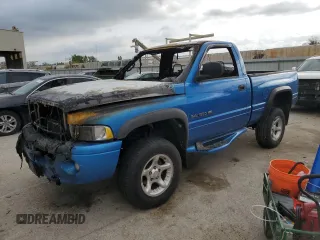 2001 Dodge 1500 z VIN 1B7HF16Z51S144789, wystawiony jako Copart lot #54872055 z przebiegiem Nie podano mil oraz Nie do naprawy • Non repairable. Historia ofert i sprzedaży dostępna na DreamBid. Obrazek 1.