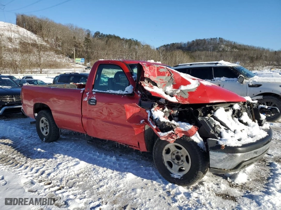 2002 Chevrolet Silverado 1500 LS with VIN 1GCEC14VX2Z333099, listed as a Copart auction lot 88734555 with 196,232 mi miles and Salvage Title. Bid and sale history available at carsss.com. Image 4.