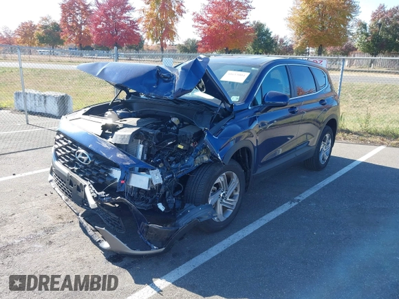 2023 Hyundai Santa Fe SE z VIN 5NMS1DAJ0PH552080, wystawiony jako IAAI lot #40653004 z przebiegiem 5 982 mil mil oraz . Historia ofert i sprzedaży dostępna na DreamBid. Obrazek 2.