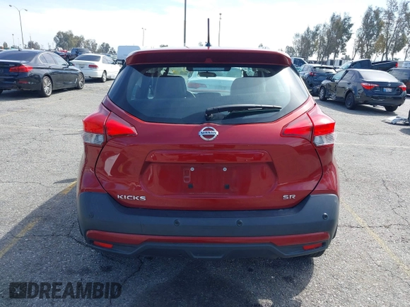 2020 Nissan Kicks SR with VIN 3N1CP5DV5LL536903, listed as a IAAI auction lot 41778615 with 90,744 mi miles. Bid and sale history available at carsss.com. Image 16.