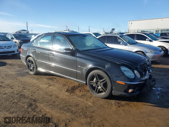 2003 Mercedes-Benz E-Class 5.5L AMG with VIN WDBUF76J73A364731, listed as a Copart auction lot 87019114 with 187,696 mi miles and Salvage Title. Bid and sale history available at carsss.com. Image 4.