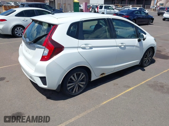 2016 Honda Fit EX with VIN JHMGK5H7XGX013345, listed as a IAAI auction lot 42679970 with 84,582 mi miles and . Bid and sale history available at DreamBid. Image 4.