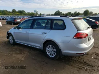 2017 Volkswagen Golf SportWagen S with VIN 3VWA17AU7HM501453, listed as a Copart auction lot 69817003 with 46,865 mi miles. Bid and sale history available at carsss.com. Image 2.
