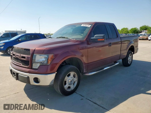 2009 Ford F-150 STX with VIN 1FTRX12879KC61168, listed as a Copart auction lot 52399755 with 197,923 mi miles and Clean Title. Bid and sale history available at carsss.com. Image 1.