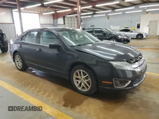 2011 Ford Fusion SEL with VIN 3FAHP0JA1BR244707, listed as a Copart auction lot 51728475 with 184,089 mi miles and Salvage Title. Bid and sale history available at DreamBid. Image 4.