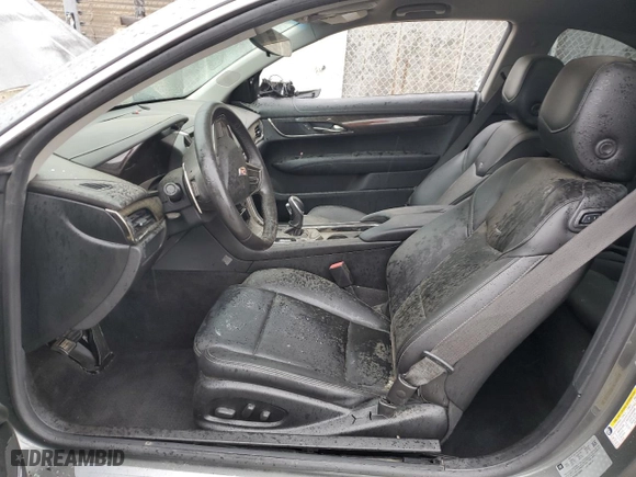 2016 Cadillac ATS Coupe Standard RWD with VIN 1G6AA1RXXG0152064, listed as a Copart auction lot 48210955 with NaN miles and Salvage Title. Bid and sale history available at carsss.com. Image 7.