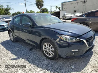 2015 Mazda 3 i Touring with VIN 3MZBM1L76FM225022, listed as a Copart auction lot 64044735 with 84,058 mi miles and Salvage title. Bid and sale history available at DreamBid. Image 4.