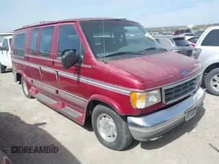 1994 Ford Econoline Cargo with VIN 1FDEE14H6RHB61752, listed as a IAAI auction lot 41783296 with 194,482 mi miles and . Bid and sale history available at DreamBid. Image 1.