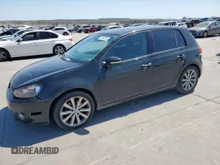 2012 Volkswagen Golf TDI z VIN WVWDM7AJ6CW083442, wystawiony jako Copart lot #47662185 z przebiegiem 135 381 mil mil oraz Szkoda całkowita • Salvage title. Historia ofert i sprzedaży dostępna na DreamBid. Obrazek 1.