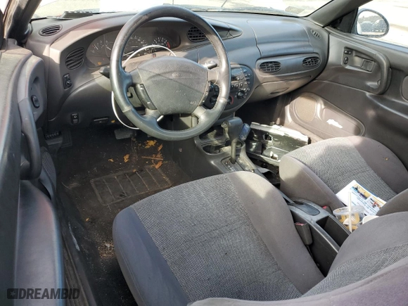 2002 Ford Escort ZX2 Standard with VIN 3FAFP11322R202433, listed as a Copart auction lot 42903095 with NaN miles and Non Repairable. Bid and sale history available at carsss.com. Image 8.