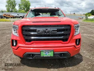 2022 GMC Sierra 1500 Limited Elevation with VIN 3GTU9CED3NG150739, listed as a Copart auction lot 56613474 with 34,859 mi miles and Salvage Title. Bid and sale history available at carsss.com. Image 5.