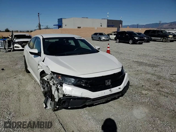 2020 Honda Civic Sedan Sport with VIN 19XFC2F80LE212340, listed as a Copart auction lot 48358685 with 31,596 mi miles and Salvage Title. Bid and sale history available at carsss.com. Image 10.