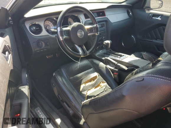 2011 Ford Mustang V6 with VIN 1ZVBP8AM6B5125933, listed as a Copart auction lot 54774485 with 188,425 mi miles and Salvage title. Bid and sale history available at DreamBid. Image 8.