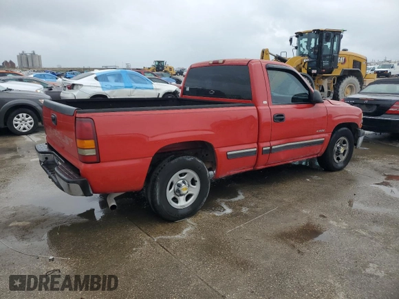 2000 Chevrolet Silverado 1500 with VIN 1GCEC14W7YZ155332, listed as a Copart auction lot 53893515 with Not Provided miles and Salvage Title. Bid and sale history available at DreamBid. Image 3.