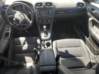 2014 Volkswagen Jetta SportWagen TDI w/Sunroof & Nav with VIN 3VWPL7AJ2EM617990, listed as a Copart auction lot 56214304 with 90,973 mi miles and Salvage Title. Bid and sale history available at carsss.com. Image 8.
