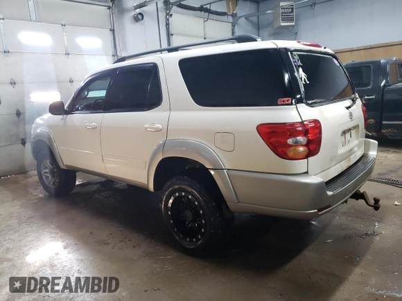 2003 Toyota Sequoia SR5 with VIN 5TDBT44A43S175878, listed as a Copart auction lot 52079195 with 240,208 mi miles and Clean Title. Bid and sale history available at DreamBid. Image 2.