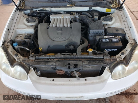 2003 Hyundai Sonata GLS with VIN KMHWF35H43A876198, listed as a Copart auction lot 80966694 with 134,928 mi miles and Clean Title. Bid and sale history available at carsss.com. Image 11.