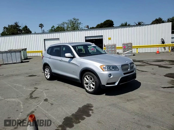 2013 BMW X3 xDrive35i with VIN 5UXWX7C54DL978932, listed as a Copart auction lot 54761135 with 59,042 mi miles and Salvage Title. Bid and sale history available at DreamBid. Image 14.