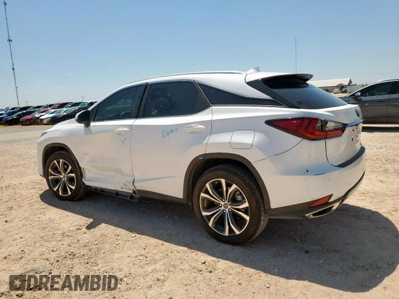 2022 Lexus RX 350 with VIN 2T2HZMAA3NC248761, listed as a Copart auction lot 60498775 with 9,157 mi miles and Salvage title. Bid and sale history available at DreamBid. Image 2.