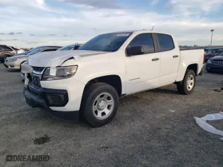2021 Chevrolet Colorado 2WD Work Truck with VIN 1GCGSBEA0M1274529, listed as a Copart auction lot 46441155 with 30,612 mi miles and Clean Title. Bid and sale history available at carsss.com. Image 1.
