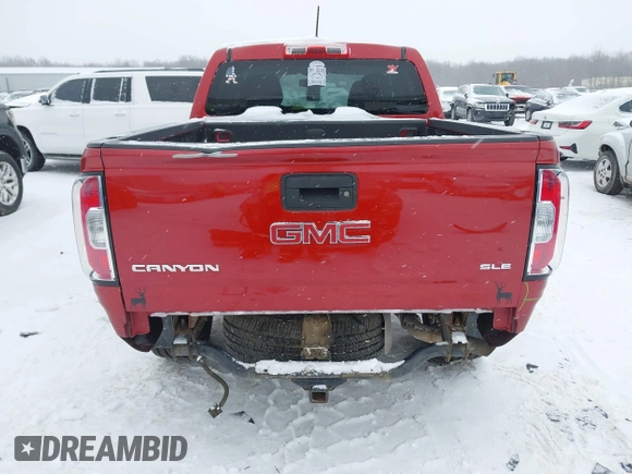 2016 GMC Canyon 4WD SLE with VIN 1GTG6CE32G1135910, listed as a IAAI auction lot 41322744 with 132,586 mi miles. Bid and sale history available at carsss.com. Image 17.