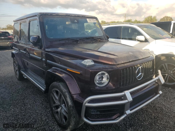 2022 Mercedes-Benz G-Class AMG G 63 with VIN W1NYC7HJ3NX437210, listed as a Copart auction lot 74717574 with 19,165 mi miles and Salvage Title. Bid and sale history available at carsss.com. Image 4.