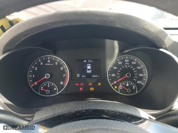 2019 Kia Optima S with VIN 5XXGT4L3XKG302870, listed as a Copart auction lot 47299945 with 44,891 mi miles and Salvage Title. Bid and sale history available at carsss.com. Image 9.
