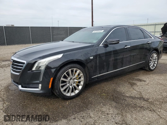 2017 Cadillac CT6 Luxury AWD with VIN 1G6KD5RS5HU164768, listed as a Copart auction lot 53703425 with 51,003 mi miles and Clean title. Bid and sale history available at DreamBid. Image 1.