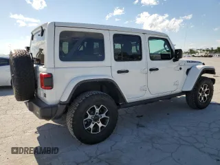 2021 Jeep Wrangler Unlimited Rubicon z VIN 1C4HJXFN1MW749453, wystawiony jako Copart lot #58394975 z przebiegiem 23 394 mil mil oraz Czysty tytuł • Clean title. Historia ofert i sprzedaży dostępna na DreamBid. Obrazek 3.
