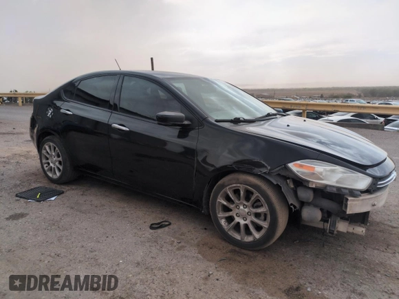 2013 Dodge Dart Limited with VIN 1C3CDFCA7DD182145, listed as a Copart auction lot 53143585 with 150,321 mi miles and Salvage title. Bid and sale history available at DreamBid. Image 4.
